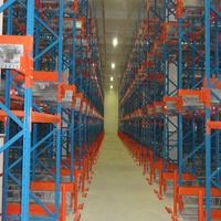 Système de stockage Rayonnage d'entrepôt Rack pour navette radio automatique