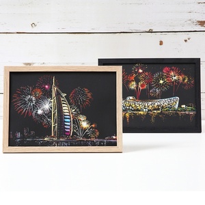 GF Nouvelles Tendances Kit de 4 Enveloppes de Papier à Gratter A4 Arc-en-ciel pour Peinture Créative DIY, <span class=keywords><strong>Cartes</strong></span> à Gratter Cadeau Créatif pour Adultes et Enfants - Product Image 4