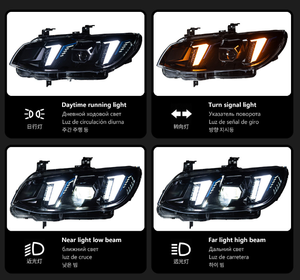 Faros Delanteros de Alta Calidad Tipo Ojo de Serpiente para BMW Serie 3 M3 E92 E93 LCI 2010-2013, 6000K, Cambio de Color Amarillo a Blanco, 36W, Diseño Modificado Más Reciente - Product Image 3