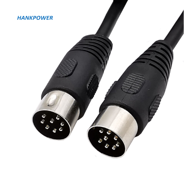 MIDI Din 8Pin Male to Male Extention Speaker Audio Cable