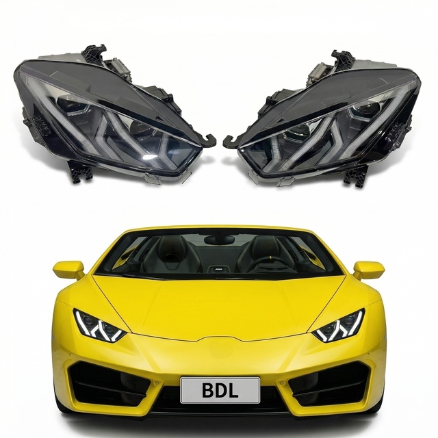 Compatible with Hur EVO 610 580 STO LED DRL Headlight Assembly Left Right 4T0941003 4T0941004 Matrix Style Replacement 2015-2021