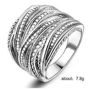 Anello Hip Hop a Strati per Uomo e Donna, Accessorio da Dito Audace e di Tendenza per Feste, Idea Regalo - Product Image 2