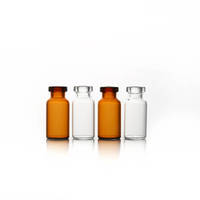 Flacons en verre borosilicaté 25R-100R prêts à l'emploi (RTS) avec bouchon en caoutchouc, nettoyés, non stériles, à charge biologique contrôlable pour perfusion