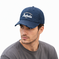 Casquette de baseball classique en gros, à large bord et couronne profonde, grande taille pour hommes et femmes