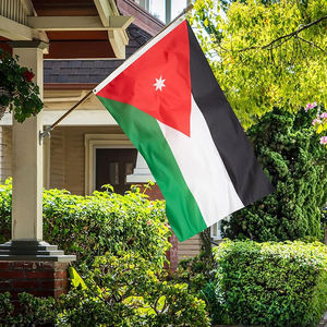 Drapeau de l'équipe de football américain du <span class=keywords><strong>Jordan</strong></span> 2026, drapeau de la Jordanie 3*5 pieds pour les événements sportifs - Product Image 2