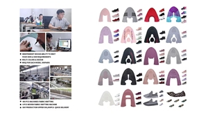 Tùy chỉnh giày dép Vamp <span class=keywords><strong>Polyester</strong></span> bán thành phẩm trên bay đan giày trên - Product Image 2