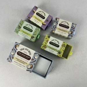 Emballage de boîte en carton rigide personnalisé parfum cosmétique lunettes de soleil portefeuille boîte à tiroir boîtes en papier durable coulissante pour emballage - Product Image 5