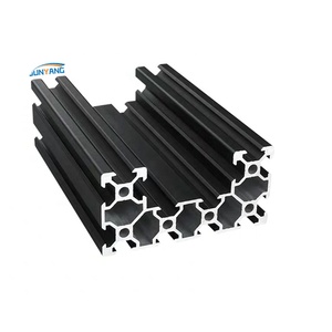 4080 4080 con fascio a C 80X40 40 40X80 profilo in alluminio anodizzato nero profilo estrusione alluminio Standard EU - Product Image 2