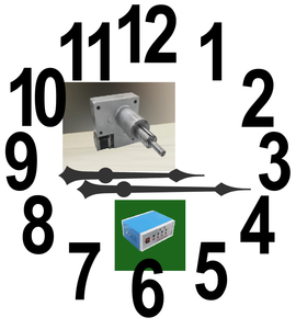 <span class=keywords><strong>Horloge</strong></span> à aiguilles géante de 4,3 m sans cercle avec numéros, pour espaces publics, jardins, lieux monumentaux et extérieurs, grande taille, DDP - Product Image 1