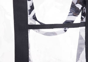 Sac à main pour femme, PVC brillant de haute qualité, style <span class=keywords><strong>vacances</strong></span> unisexe, grande capacité, fermeture éclair, sac fourre-tout souple de Noël - Product Image 6