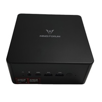 MINISFORUM UM880/890PRO R7-8845HS/R9-8945HS DDR5 Dual-Network-Port PC Desktop Mini Berkinerja Tinggi Ultra-Senyap untuk Gaming