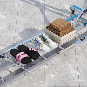 ราวตากผ้าสแตนเลสแบบพกพา สองชั้น ตั้งพื้น เคลื่อนย้ายได้ ใช้ได้ทั้งภายนอกและระเบียง - Product Image 3