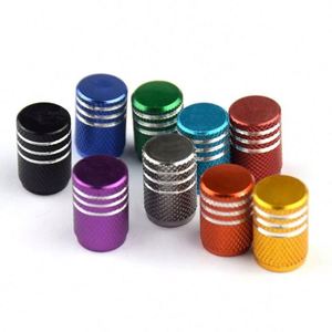 ฝาครอบวาล์วยางรถยนต์อะลูมิเนียมพร้อมฟังก์ชั่นปิดผนึก 10 สี รับประกัน 3 ปี สำหรับรถยนต์และล้อรถจักรยานยนต์ - Product Image 1