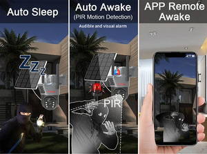 Q15 सौर-संचालित डुअल-लेंस कैमरा 4 जी/वाई-फाई कैमरा 4 जी/वाई-फाई कैमरा 4 जी/वाई-फाई कैमरा 4 जी/विफी कैमरा - Product Image 5