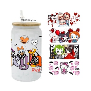 200000 + New 3D 16oz UV dtf cup kế<span class=keywords><strong>t</strong></span> thúc <span class=keywords><strong>t</strong></span>ố<span class=keywords><strong>t</strong></span> đẹp dễ thương Halloween phim hoạ<span class=keywords><strong>t</strong></span> hình nhãn dán nhãn không thấm nước UV dtf cup <span class=keywords><strong>b</strong></span>ọc chuyển <span class=keywords><strong>b</strong></span>án buôn - Product Image 1