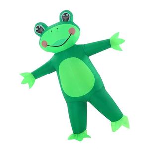 Costume gonflable amusant de grenouille pour adulte, idéal pour les fêtes d'anniversaire ou d'Halloween - Product Image 1