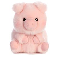 Vente en gros de produits en peluche doux pour bébés, jouets unisexes en coton pour animaux en peluche, y compris peluches de panda et de cochon, sur mesure