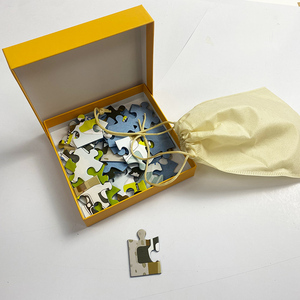 Jeux de puzzles en carton pour enfants à faire soi-même, imprimés sur mesure, 30 pièces, emballage de livre, jeux de puzzles avec jouet éducatif, puzzle en papier - Product Image 4