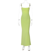 Nouvelle collection Printemps 2026 : Robes longues maxi tendance pour femmes, de haute qualité, style décontracté, à épaules dénudées, sexy, à motifs floraux