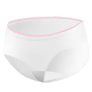 High Waist Disposable Panties Recovery Brief Soft Breathable Stretchy Maternity Disposable Under Wear Underwear For Women