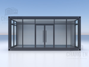Casa <span class=keywords><strong>Container</strong></span> Modulare Smontabile da 20 Piedi a Montaggio Rapido, <span class=keywords><strong>Dimensioni</strong></span> Personalizzabili, Design Moderno per Ville e Appartamenti all'Aperto - Product Image 1