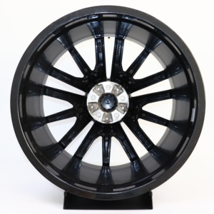 Jantes en alliage de style 742M de 22 pouces pour BMW X5 G05 X6 G06 5x112 9.5J 10.5J Noir brillant 36118090013 36118090014 Échelonnées - Product Image 3