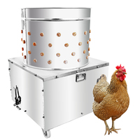 Machine à plumer les poulets / Machine à plumer les petits poulets / Machine à nettoyer et à plumer les poulets