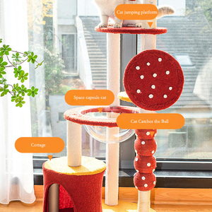 Árbol <span class=keywords><strong>rascador</strong></span> <span class=keywords><strong>para</strong></span> <span class=keywords><strong>gatos</strong></span> con forma de calabaza, de fieltro de sisal, con bola de juguete y <span class=keywords><strong>rascador</strong></span>, <span class=keywords><strong>para</strong></span> <span class=keywords><strong>gatos</strong></span> grandes - Product Image 3