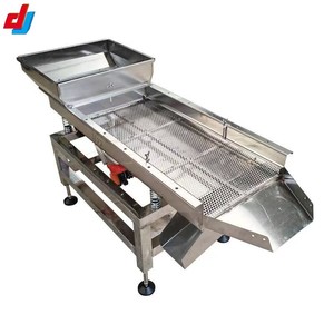 آلة فرز صناعية عالية الدقة لإزالة الشوائب، شاشة اهتزازية خطية بمحركين عالية الكفاءة - Product Image 6