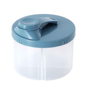 Portable White Blue Animal Pattern <b>Plastic</b> Box New Model Baby <b>Food</b> & Snack <b>Container</b> Travel Feeding Formula Milk Powder Storage - Product Image 3