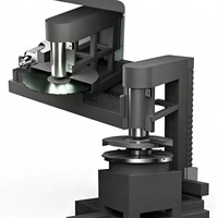 Machine de gravure 3D sur pierre CNC verticale 4 axes avec table rotative pour la création de statues, figurines et monuments