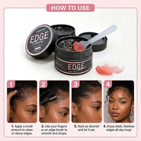 Gel Coiffant Bébé Cheveux 50g OEM en Gros, Fixation Forte, Sans Résidus, pour Cheveux 4C