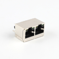 Adaptateur de connecteur RJ45, 2 ports, 16 broches, câble réseau Ethernet LAN, connecteur femelle RJ59, adaptateur de connecteur séparateur