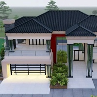 Villa préfabriquée de style chinois Maisons modulaires Design traditionnel