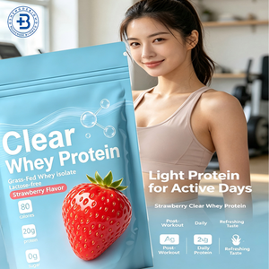 Proteína de Suero de Leche Aislada Transparente de Marca Privada OEM, Ganador de Masa Muscular de 5 kg, Suplementos Deportivos al por Mayor, Proteína de Suero de Leche Transparente a Granel - Product Image 3
