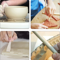 LP Sculpts Epoxy Clay 2 Part Modeling Compound (A & B) Self-Hardening DIY Magic Sculpt + Clay Sculpting Tools Set