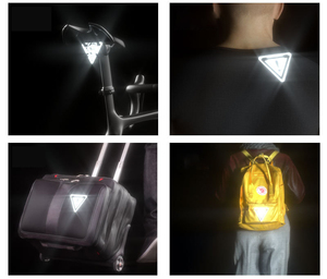 Reflector de Advertencia para Ciclismo, Adhesivo Magnético para Coche, Deportes al Aire Libre, Correr, Seguridad Nocturna - Product Image 4