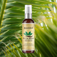Sérum Capillaire Réparateur Naturel en Gros à la Biotine pour la Croissance des Cheveux, Spray Anti-Chute et Repousse pour Cheveux Noirs