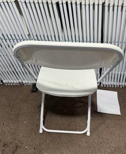 Silla plegable de plástico para uso comercial de bodas apilable - Product Image 3