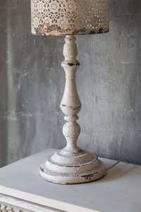 Tiendas y casas decorativas, tablets y paredes con candelabros <span class=keywords><strong>de</strong></span> metal blanco antiguo - Product Image 5