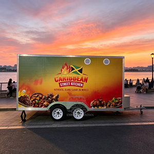 Fully Equipped Smoothie Trailer Turnkey Burger Food Truck Outdoor Dessert CE Catering <b>Cart</b> - Product Image 3