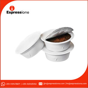 Espressione Cápsulas de café compostables biodegradables Venta al por mayor K-Cups Compatible Keurig Aleación de aluminio 30ml - Product Image 4