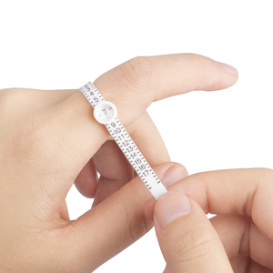 <b>Ring</b> Measuring Tool Plastic <b>Size</b> Gauge For Finger Circumference Measurement Hong Kong Standard - Product Image 2