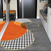Bestseller Luxus Großer Polyester Teppich Moderner Blumen teppich Hand gefertigte Jacquard-Technik für Schlafzimmer Wohn flur Wohnkultur