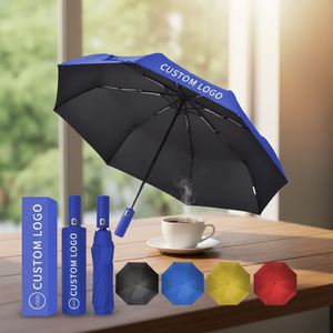 Promotion Promotional <b>Windproof</b> <b>Umbrella</b> Automatic Rain Men Women Custom Business Male Large Print 17/21/30 Inch <b>Umbrellas</b> - Product Image 3