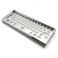 Clavier OEM personnalisé en aluminium usiné CNC de précision avec finition anodisée, options de touches personnalisées 100% 80% 60%