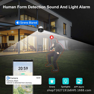 Jianvision 4MP ngoài trời không thấm nước PoE <span class=keywords><strong>IP</strong></span> Bullet <span class=keywords><strong>Camera</strong></span> chất lượng cao đầy đủ màu sắc 180 Độ góc rộng xem NVR lưu trữ dữ liệu - Product Image 5