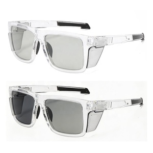 Hochwertige Outdoor-Sportbrille Polarisiert Photochromatisch Klar Komfortabel ANSI Z87.1 Herren-Schutzbrille mit Eigenem <span class=keywords><strong>Logo</strong></span> AS/NZS 1337.1 - Product Image 2