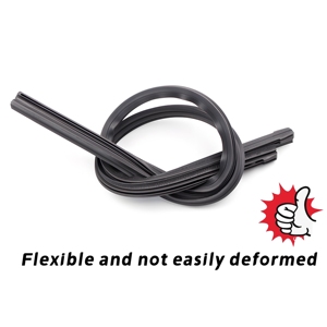 Spazzole Tergicristallo in Silicone ZHIJIE Design Ibrido Migliore Idrorepellenza per Serie 1 Tergicristallo Senza Telaio ZHIJIE-010 - Product Image 3