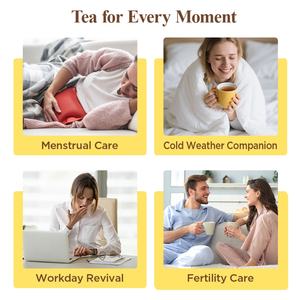 Té de Hierbas al por Mayor Chinaherbs, Té Energético de Limón y Jengibre, Apoya la Salud General de la Mujer, Té de Hierbas Caliente para el Cuidado Menstrual Femenino - Product Image 4
